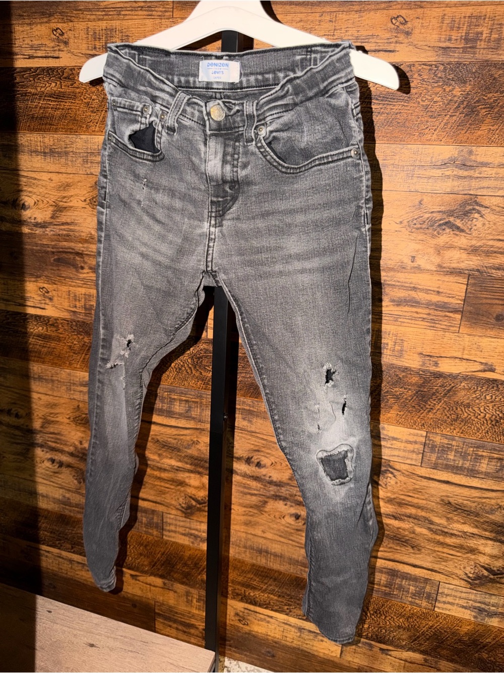 Denizen from Levi's Gray Tapered Jeans